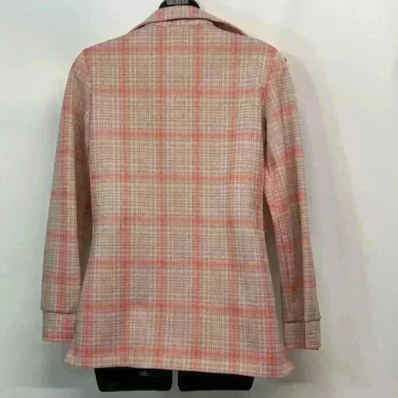 Amazing vintage JCPenney polyester jacket with belt size small vintage size 8 - Picture 9 of 13